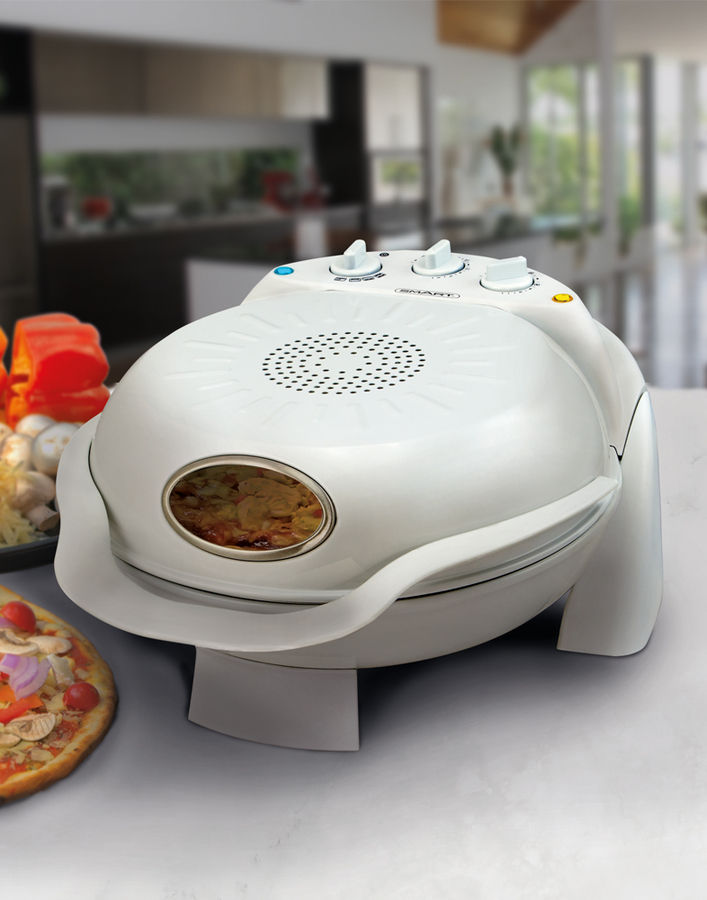 Smart Rotating Stone Grill Pizza Oven Smart